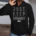 Pretty Fish Just Keep Swimming Zip Up Hoodie Pretty Fish Just Keep Swimming Zip Up Hoodie