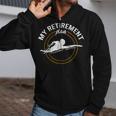 My Retirement Plan Swim Athlete Swimming Grandpa Swimmer Zip Up Hoodie