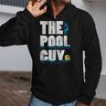 Summer Pool Guy Swimming Pool Boy Zip Up Hoodie