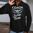 Swim Coach Professional Instructor Swimming Lesson Sport Zip Up Hoodie