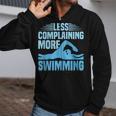 Swim Coach Swim Training Swimming Sport Zip Up Hoodie