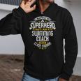 Swimming Coach TShirt Idea Superhero Swimming Shirt Zip Up Hoodie Swimming Coach TShirt Idea Superhero Swimming Shirt Zip Up Hoodie