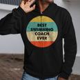 Swimming Coach Zip Up Hoodie Swimming Coach Zip Up Hoodie