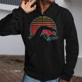 Swimming Retro Vintage 80s Style Swimmer Zip Up Hoodie Swimming Retro Vintage 80s Style Swimmer Zip Up Hoodie