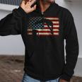 Swimming Swim Team Distressed American Flag USA Swimmer Zip Up Hoodie Swimming Swim Team Distressed American Flag USA Swimmer Zip Up Hoodie