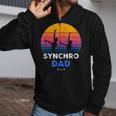 Synchronized Swimming Synchro Dad Zip Up Hoodie Synchronized Swimming Synchro Dad Zip Up Hoodie