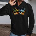 Vintage Synchronized Swimming Artistic Swimming Zip Up Hoodie