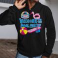 Welcome To The Pool Party Birthday Summer Family Swimming Zip Up Hoodie Welcome To The Pool Party Birthday Summer Family Swimming Zip Up Hoodie