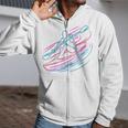 Canoe Canoeing Kayak Paddling Canoeist Zip Up Hoodie