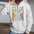 Canoe Vintage Canoeing Retro Canoe Paddling Zip Up Hoodie