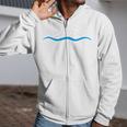 Freestyle Swimming Raglan Baseball Tee Zip Up Hoodie Freestyle Swimming Raglan Baseball Tee Zip Up Hoodie