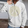 Retro Vintage Canoe Paddles Crossing Canoe & Kayaking Zip Up Hoodie