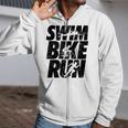 Swimming Cycling Running Triathlon Running Swimming Zip Up Hoodie Swimming Cycling Running Triathlon Running Swimming Zip Up Hoodie