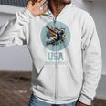 SWIMMING SPORT COMPETITIVE SWIM Raglan Baseball Tee Zip Up Hoodie SWIMMING SPORT COMPETITIVE SWIM Raglan Baseball Tee Zip Up Hoodie