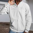 Vintage Canoeing Text Hobby Apparel Raglan Baseball Tee Zip Up Hoodie