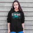 Born To Swim Swimmers For Swimming Athlete Zip Up Hoodie Born To Swim Swimmers For Swimming Athlete Zip Up Hoodie