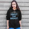 Breaststroke Swimming SwimmerShirt Zip Up Hoodie