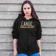 Canoe Canoeing Vintage Canoe Zip Up Hoodie