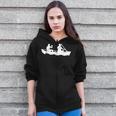 Canoe Paddlers Zip Up Hoodie
