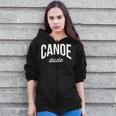 Canoeing Tee For Men Canoe Dude Zip Up Hoodie