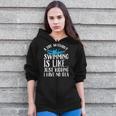 A Day Without Swimming Is Like Swimming Swimmer T-Shirt Zip Up Hoodie A Day Without Swimming Is Like Swimming Swimmer T-Shirt Zip Up Hoodie