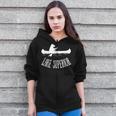Lake Superior Bear Canoe Upper Peninsula For Yooper Zip Up Hoodie