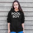 Pool Boy Saying Swim Cool Swimmer Swimming Pool Zip Up Hoodie Pool Boy Saying Swim Cool Swimmer Swimming Pool Zip Up Hoodie