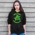 Sea Turtle Just Keep Swimming Ocean Beach Vacation Zip Up Hoodie