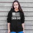 Swim Dad Art For Dad Father Men Swim Team Dad Swimming Coach Zip Up Hoodie Swim Dad Art For Dad Father Men Swim Team Dad Swimming Coach Zip Up Hoodie
