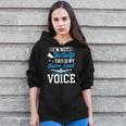 Swim Dad Voice Swimming Dad Of A Swimmer Father Zip Up Hoodie
