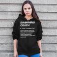 Swimming Coach Definition Swimming Instructor Zip Up Hoodie Swimming Coach Definition Swimming Instructor Zip Up Hoodie