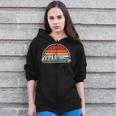 Swimming Evolution Retro Swim Swimmer Men Women Zip Up Hoodie Swimming Evolution Retro Swim Swimmer Men Women Zip Up Hoodie