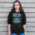 Swimming Parent Swimmer Mom Dad My Favorite Swim Meet Zip Up Hoodie