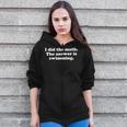 Swimming Or Swimmer Swim Coach Men Women Girls Boys Zip Up Hoodie