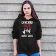 Synchronized Swimming Art For Men Women Synchronized Swim Zip Up Hoodie