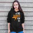 Upside Down Is My Canoe OK Stuff For Canoer Zip Up Hoodie