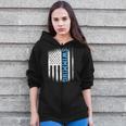 USA Flag Swimming Swim American Swimmer Zip Up Hoodie USA Flag Swimming Swim American Swimmer Zip Up Hoodie