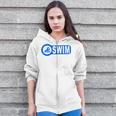 2 Sided Print Swimming Teacher Swim Instructor Swim Lessons Zip Up Hoodie 2 Sided Print Swimming Teacher Swim Instructor Swim Lessons Zip Up Hoodie