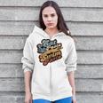 Eat Pasta Swim Fasta Swimmer Vintage Swimming Zip Up Hoodie