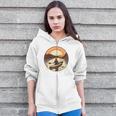 Kayak Kayaker Canoes-Boating Water-Paddle Canadier-Canoe Raglan Baseball Tee Zip Up Hoodie