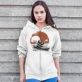 Kayaking Sloth Kayak Kayaker Canoe Paddling Zip Up Hoodie
