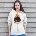 Life Is Better In A Canoe Canoeing Raglan Baseball Tee Zip Up Hoodie
