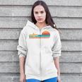 Retro Vintage For Canoeists And Paddle Zip Up Hoodie