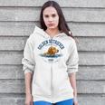 Women's Golden Retriever Swimming Zip Up Hoodie Women's Golden Retriever Swimming Zip Up Hoodie