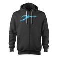 Blue Water Swimming In Freestyle Stroke Zip Up Hoodie, trending gift Blue Water Swimming In Freestyle Stroke Zip Up Hoodie, trending gift