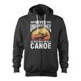 Canoe Old Man Sleeveless Zip Up Hoodie, trending gift