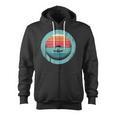 Canoe Sunset Zip Up Hoodie, trending gift Canoe Sunset Zip Up Hoodie, trending gift