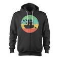 Canoeing Shirt Vintage Retro Canoe Zip Up Hoodie, trending gift