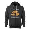 Cool Kayak For Women Girls Kayaker Canoe Kayaking Paddle Oar Zip Up Hoodie, trending gift