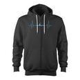 Cool Kayaking Heartbeat Canoe Boating Kayaks Outdoor Sport Zip Up Hoodie, trending gift